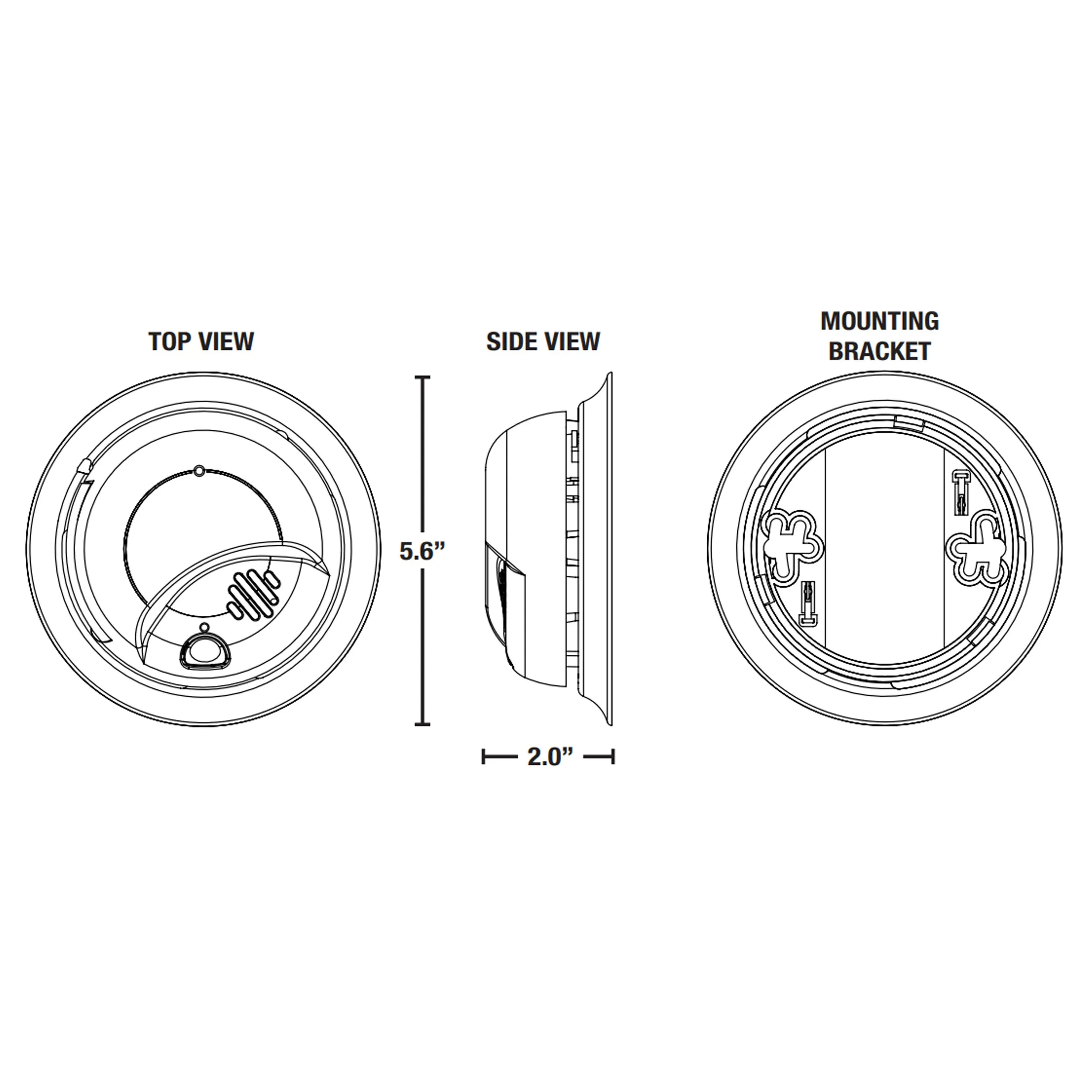 First Alert BRK Hardwired Ionization Smoke Alarm