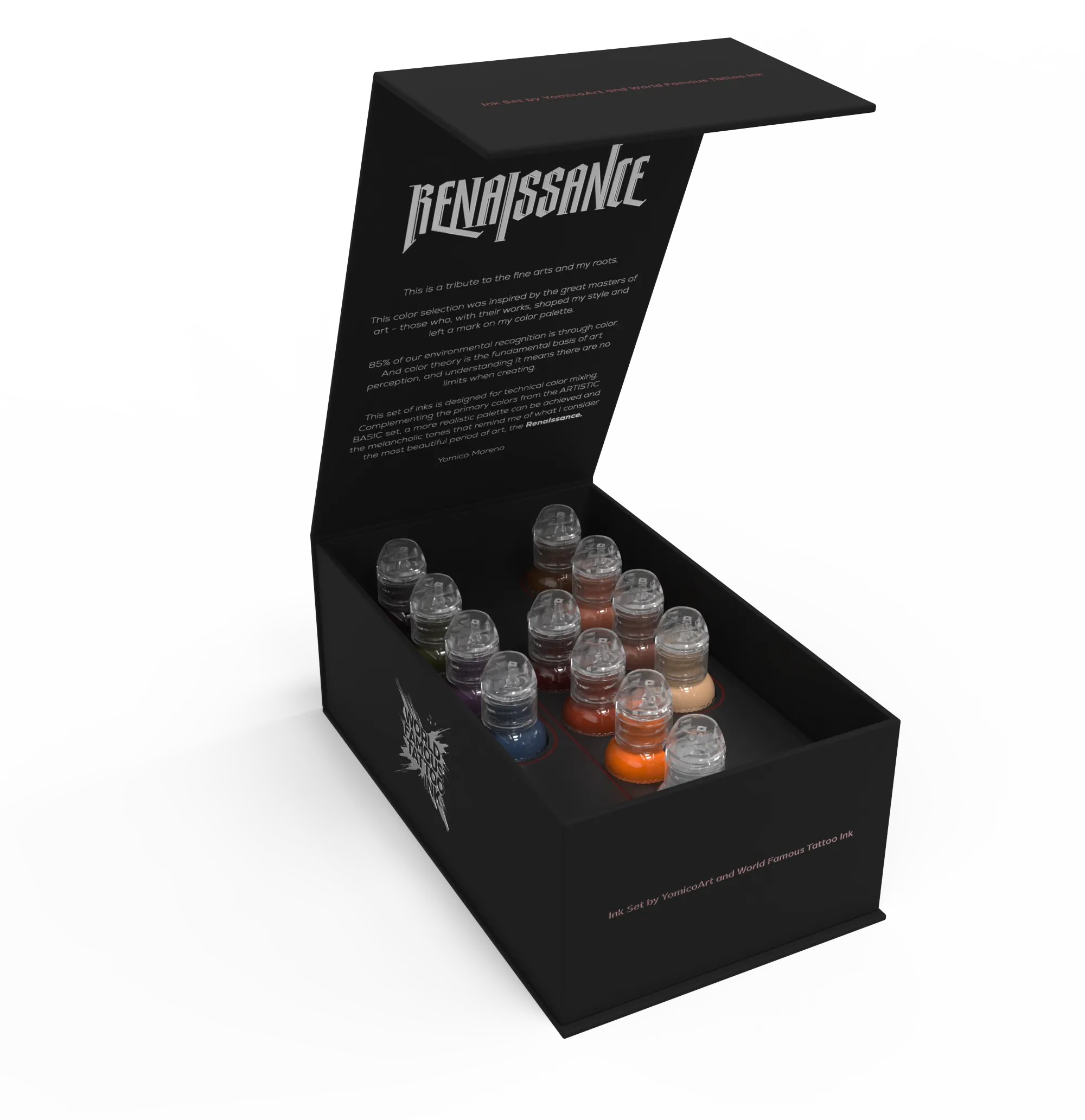 FK Irons x World Famous Yomico Special Edition Flux Max Machine & Renaissance Ink Kit
