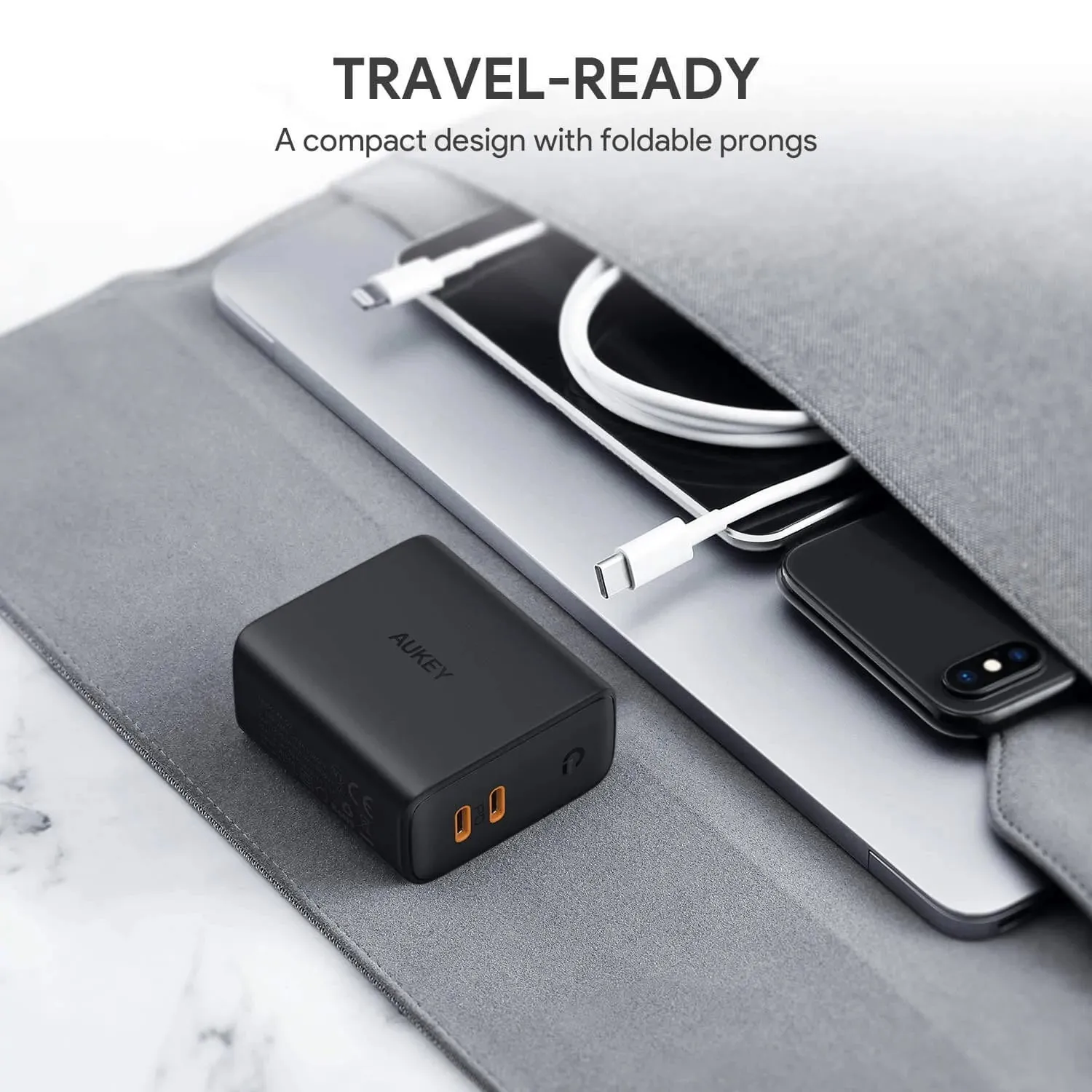 Focus Duo 36W Dual-Port PD Charger with Dynamic Detect PA-D2