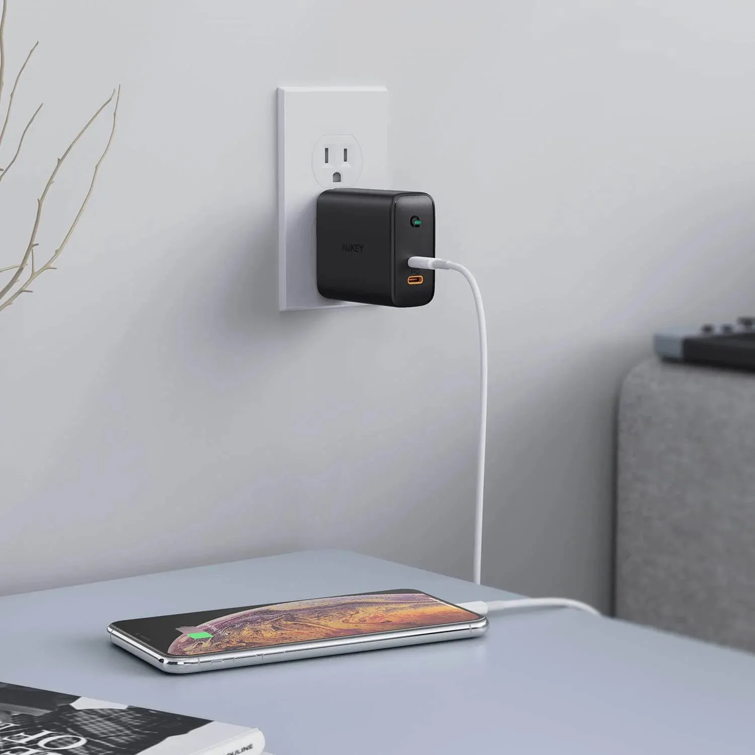 Focus Duo 36W Dual-Port PD Charger with Dynamic Detect PA-D2