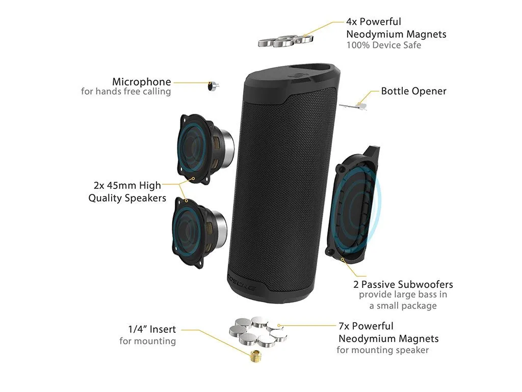Front Runner - BoomBottle Waterproof Bluetooth Speaker