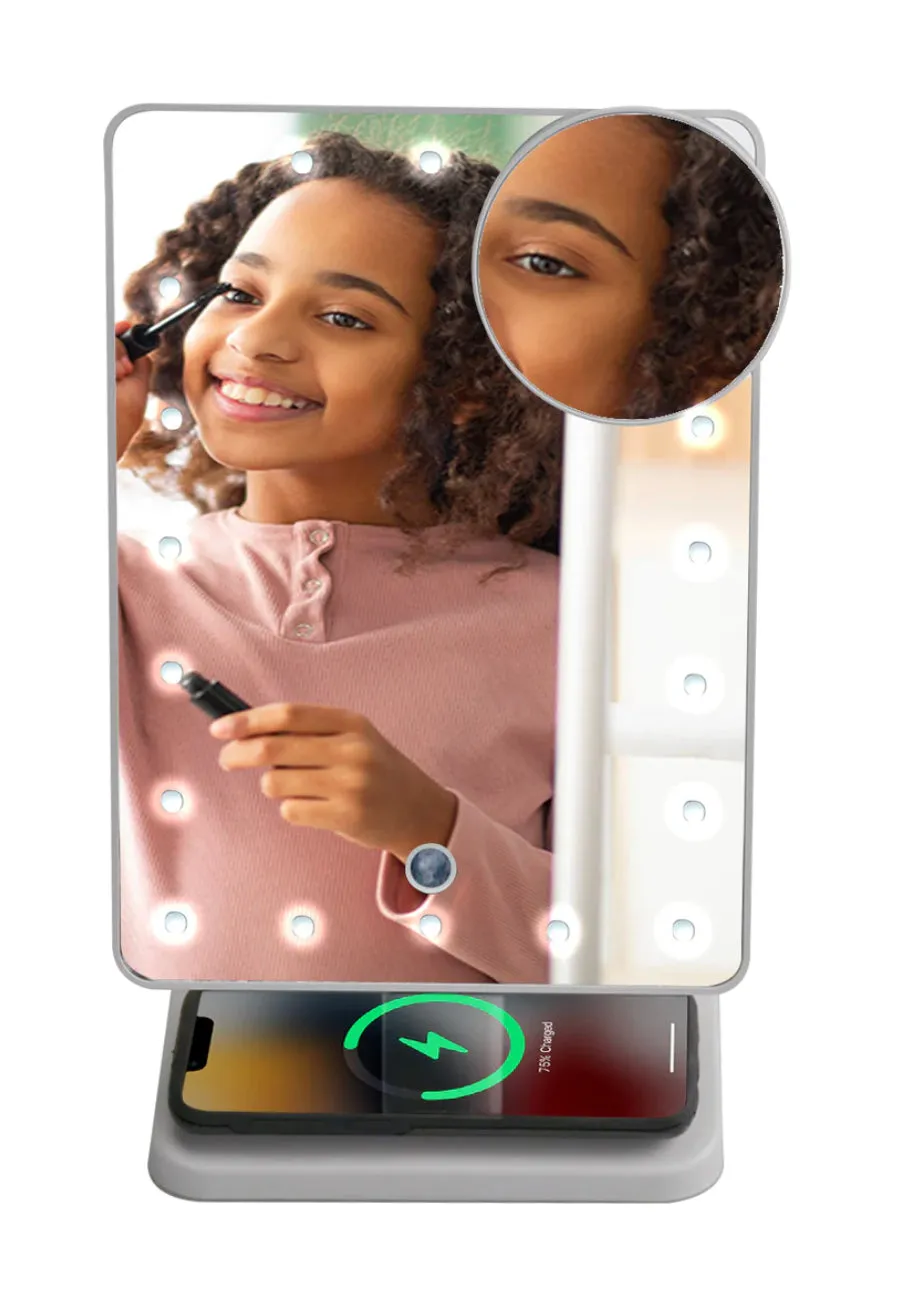 glam studio bluetooth vanity mirror