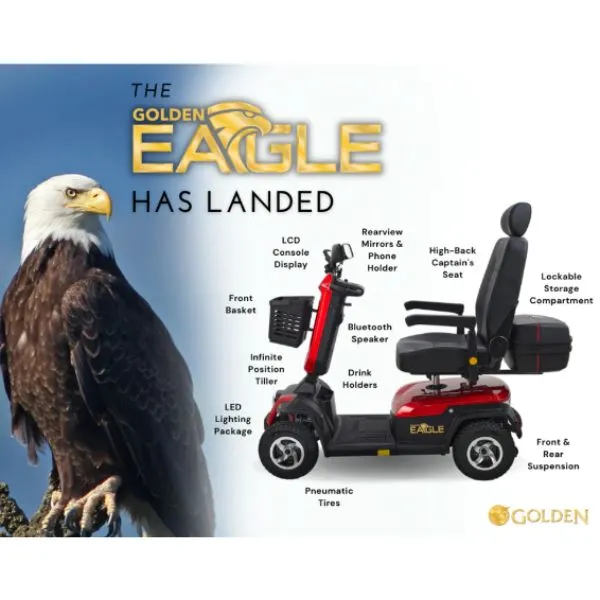 Golden Technologies Eagle 4-Wheel Mobility Scooter