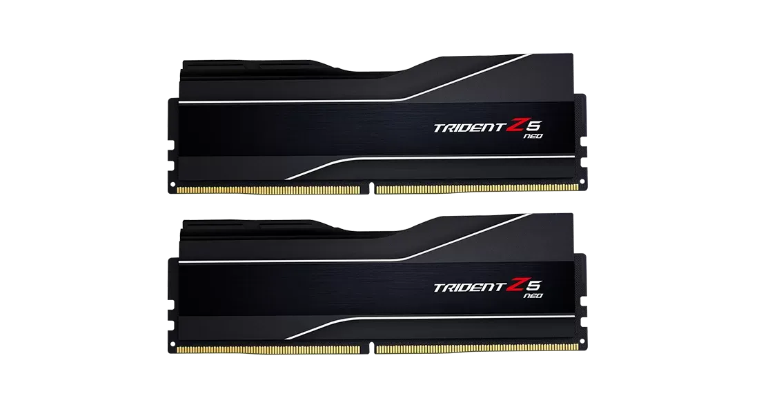 G.SKILL 32GB Kit (2x16GB) Trident Z5 Neo F5-5600J2834F16GX2-TZ5N DDR5 5600MHz Memory (AMD EXPO & Intel XMP 3.0)