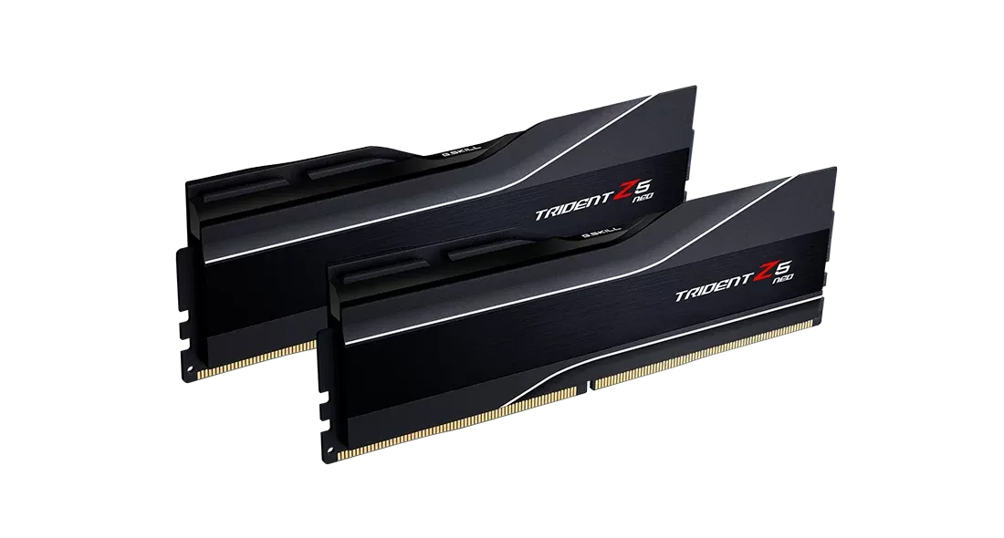 G.SKILL 32GB Kit (2x16GB) Trident Z5 Neo F5-5600J2834F16GX2-TZ5N DDR5 5600MHz Memory (AMD EXPO & Intel XMP 3.0)