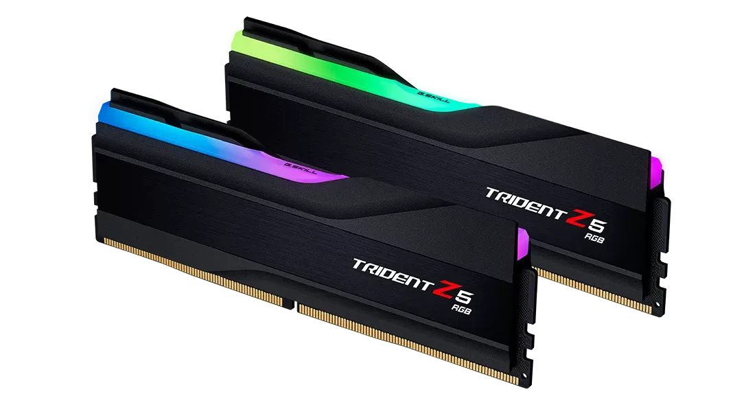 G.SKILL 32GB Kit (2x16GB) Trident Z5 RGB Black F5-5600J3036D16GX2-TZ5RK DDR5 5600MHz Memory