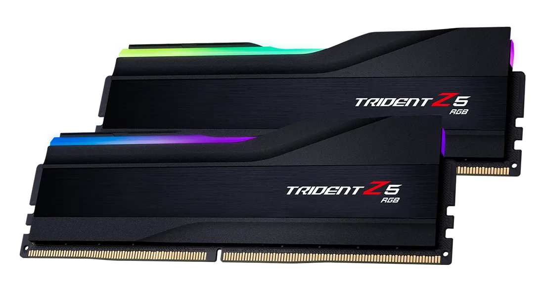 G.SKILL 32GB Kit (2x16GB) Trident Z5 RGB Black F5-5600J3036D16GX2-TZ5RK DDR5 5600MHz Memory