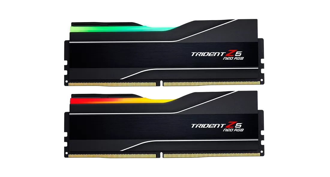 G.SKILL 48GB Kit (2x24GB) Trident Z5 Neo RGB F5-5600J4040D24GX2-TZ5NR DDR5 5600MHz Memory (AMD EXPO & Intel XMP 3.0)