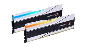 G.SKILL 48GB Kit (2x24GB) Trident Z5 Neo RGB White F5-6400J3239F24GX2-TZ5NRW DDR5 6400MHz Memory (AMD EXPO & Intel XMP 3.0)