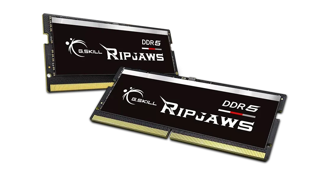 G.SKILL DDR5 SODIMM Ripjaws 32GB Kit (2x16GB) DDR5 5600MHz F5-5600S4040A16GX2-RS Memory