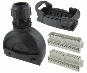 Harting HAN-ECO MONOBLOCK KIT 8 (24B GG) Heavy Duty Power Connector 10410000008