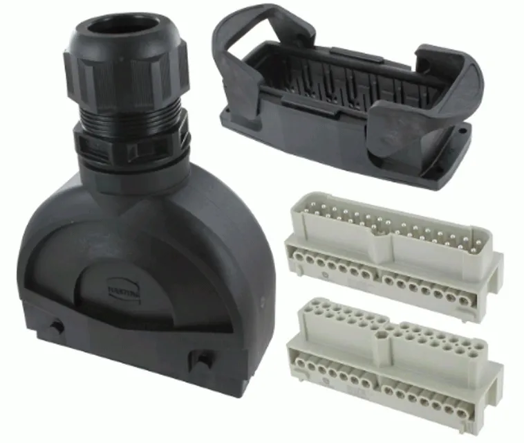 Harting HAN-ECO MONOBLOCK KIT 8 (24B GG) Heavy Duty Power Connector 10410000008