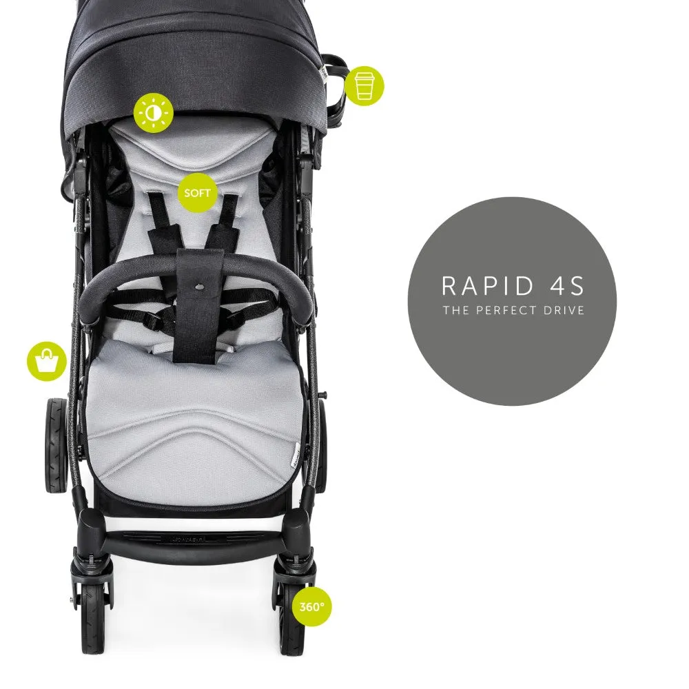 Hauck Rapid 4S / Caviar Silver