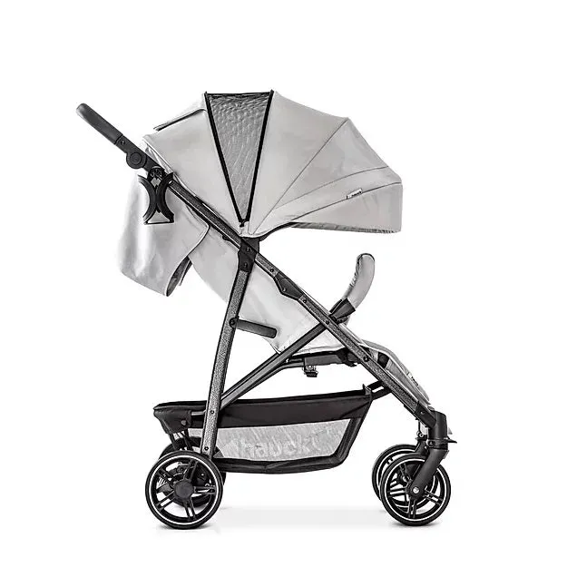 Hauck Rapid 4S Stroller (Lunar Stone): Multi-Terrain, Travel System, One-Hand Fold