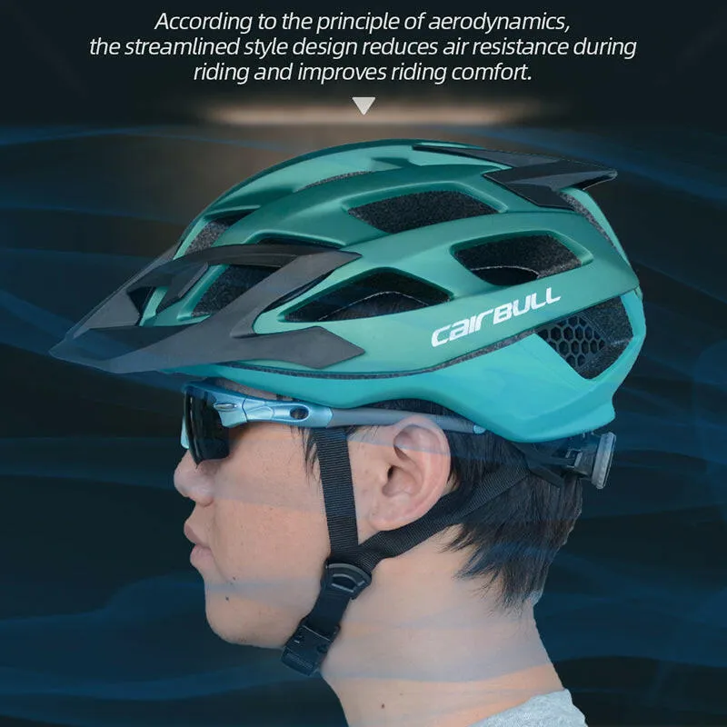 Helmet Cycling Integrally-Molded with Visor Bicycle Helmets for Men Ultralight Safety Mountain Bike Helmet Cairbull Casco Bicicl
