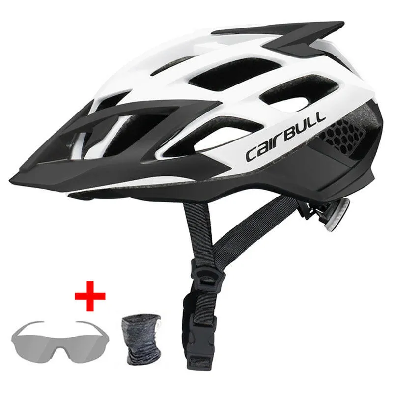 Helmet Cycling Integrally-Molded with Visor Bicycle Helmets for Men Ultralight Safety Mountain Bike Helmet Cairbull Casco Bicicl