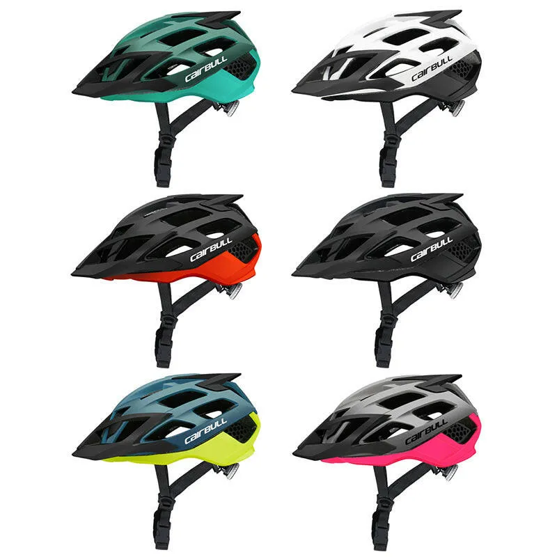 Helmet Cycling Integrally-Molded with Visor Bicycle Helmets for Men Ultralight Safety Mountain Bike Helmet Cairbull Casco Bicicl