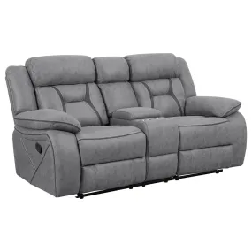 Houston Casual Stone Motion Loveseat
