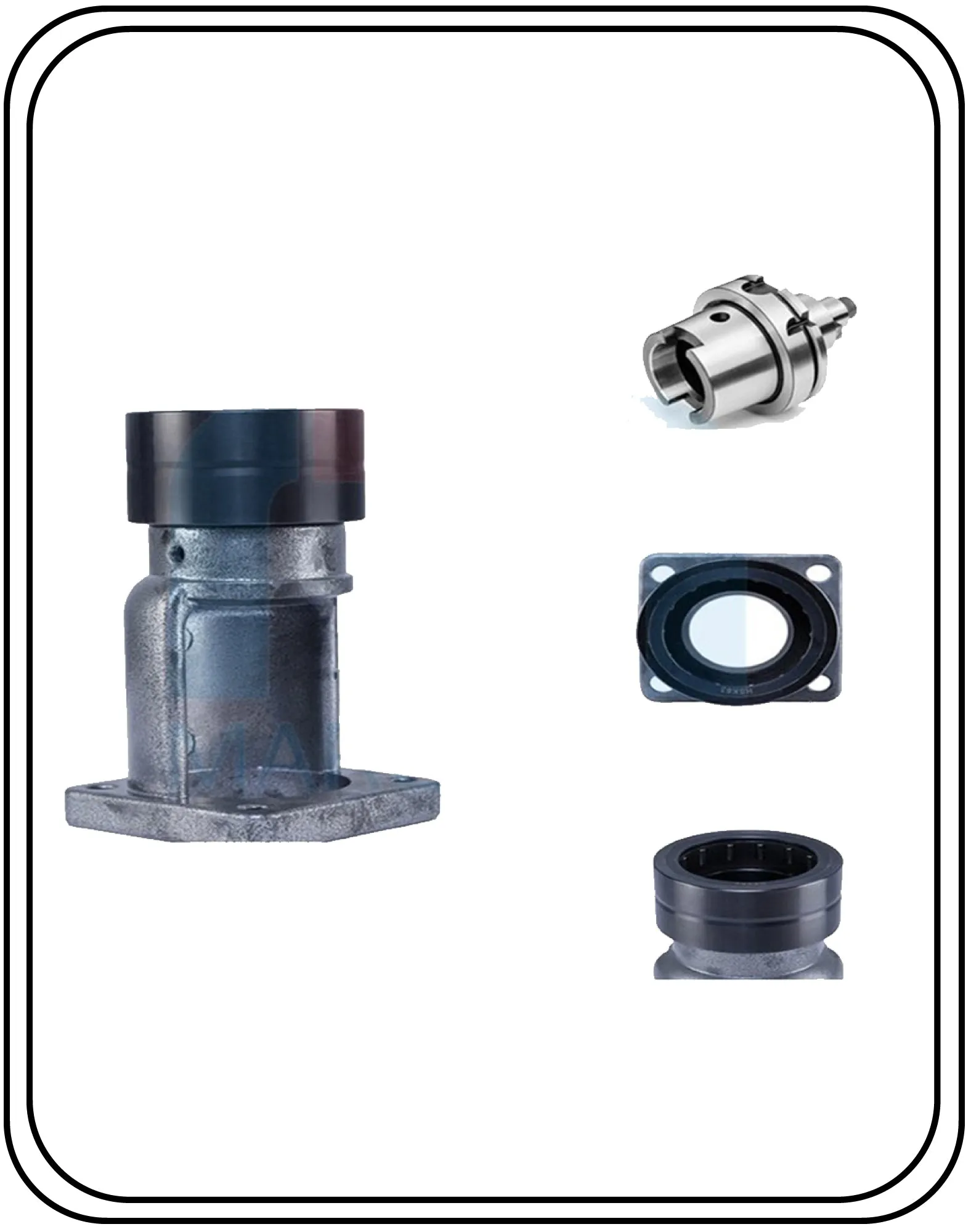 HSK63 Tool holder fixuture , Locking device for HSK63 adaptor holders