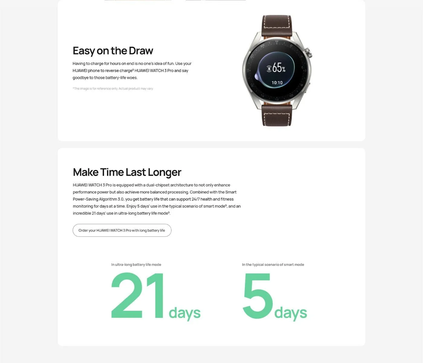 Huawei Watch 3 Pro/ Watch 3 Active/ Watch 3 Classic eSIM LTE 46mm