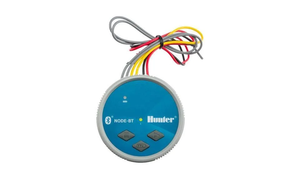 Hunter Node DC Battery Operated Irrigation Controllers with Bluetooth