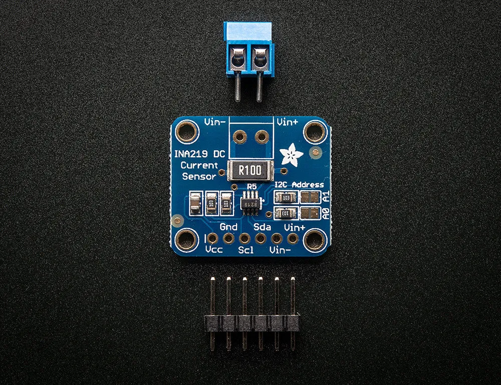 INA219 High Side DC Current Sensor Breakout - 26V ±3.2A Max