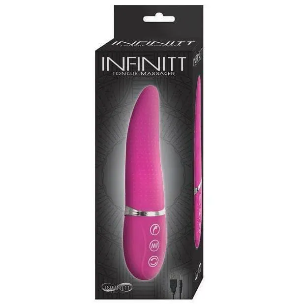 Infinitt Tongue 7 Vibration 4 Rotation Function Waterproof Massager with High Speed Boost