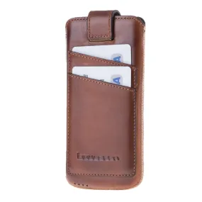 iPhone Series Multi Leather Case with Card Holders | iPhone 15,14, 13, 12, 11, SE, X, 8, 7, 6