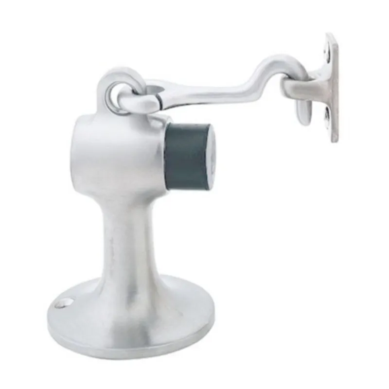 Ives FS446 Floor Stop with Heavy Duty Holder, With Fasteners For Heavy Duty Masonry Applications