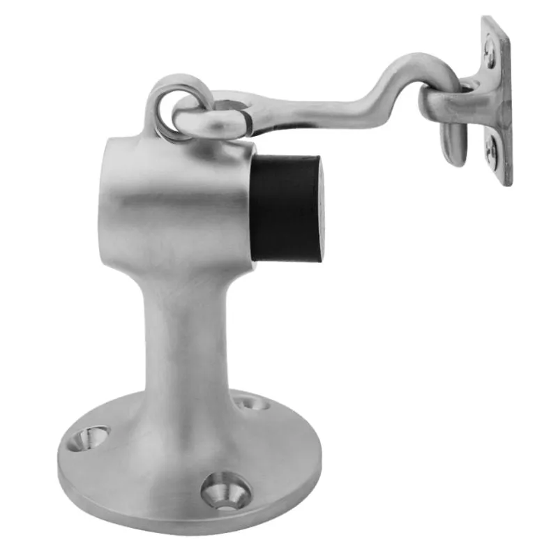 Ives FS450 Floor Stop with Heavy Duty Holder, With Fasteners For Drywall/Wood Applications