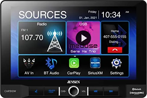 Jensen CAR910W Digital Multimedia Receiver (Does Not Play Discs)