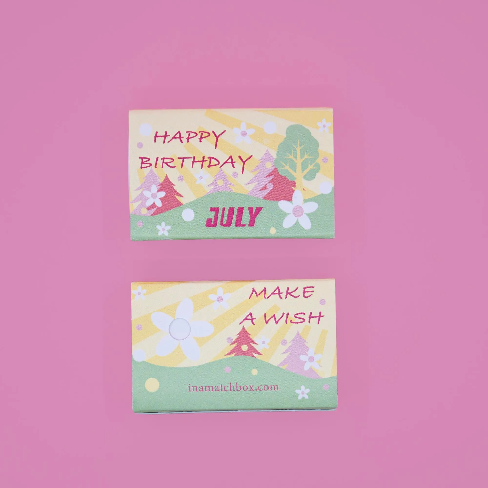 July Onyx Mindful Birthstone Gift In A Matchbox