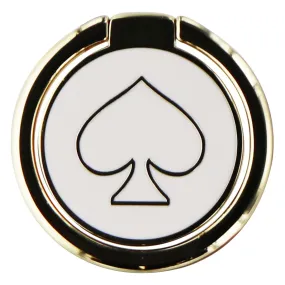Kate Spade New York Attachable Stability Ring for Phones and Cases - Gold/White