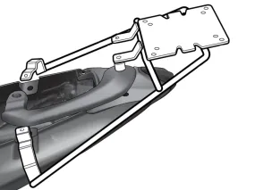 Keeway RKS 200 (11-24) SHAD Top Box Fitting Kit