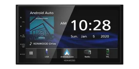 Kenwood Receiver 6.8" Apple CarPlay and Android Auto