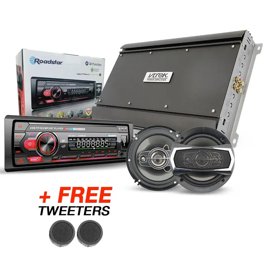 Kick Start Audio Combo   FREE TWEETERS