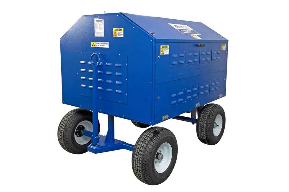 Larson Electric Portable Electric Vehicle Charging Station - 32A Level 3 Charger, Single Port - 12kW Gas/Propane Generator