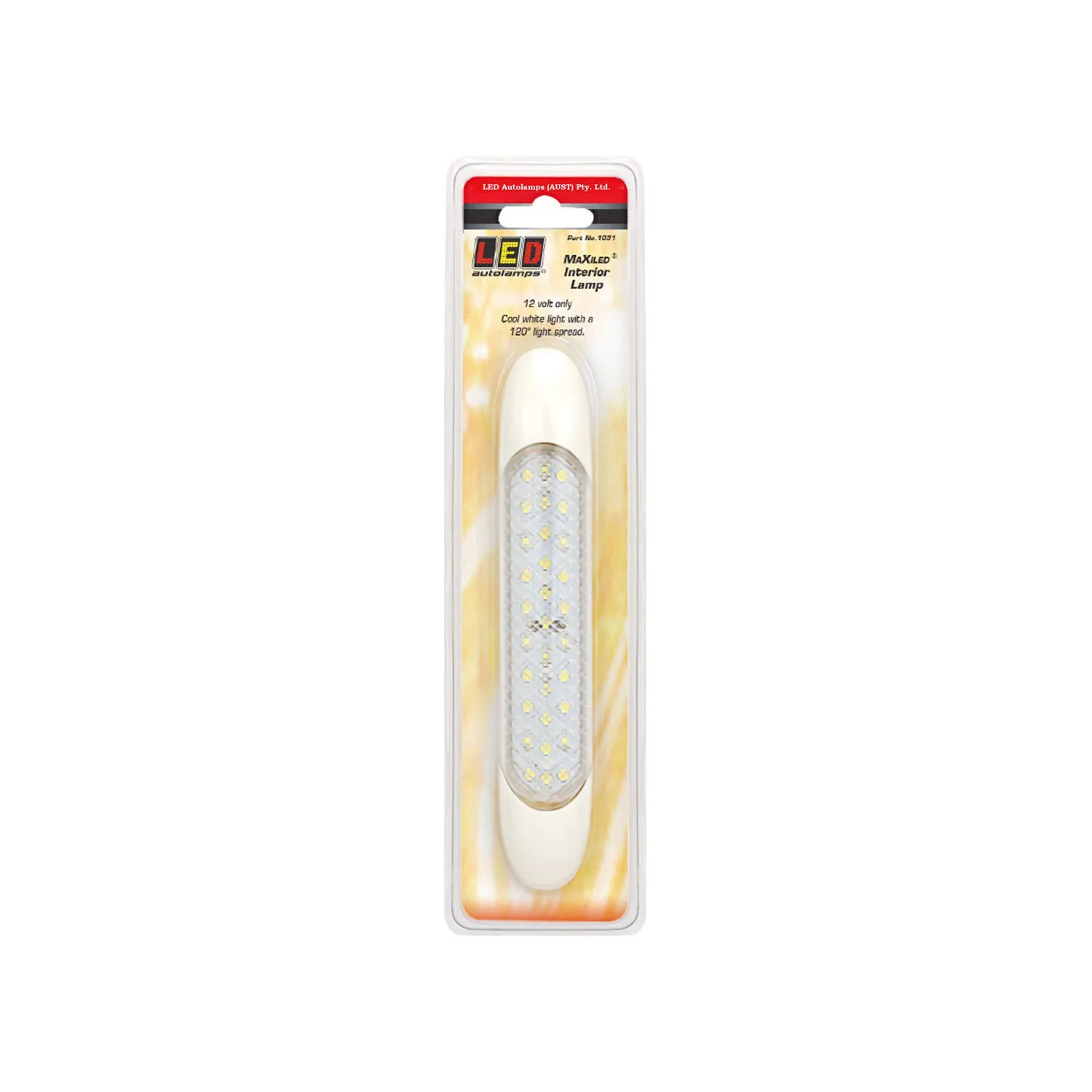 LED Autolamps 1031 LED interior/Exterior light, Cool White 6500K, 12 Volt, 150mm