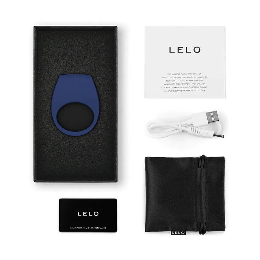 Lelo Tor 3 App Controlled Vibrating Silicone Cock Ring