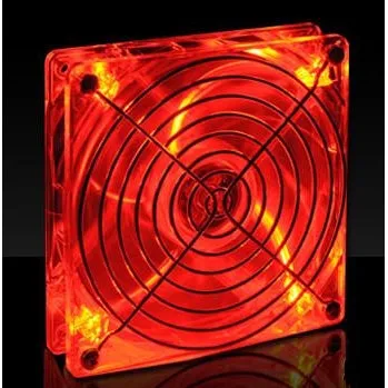 Lian-Li 120x120x25mm Crystal Fan with Red LED CF-1212R
