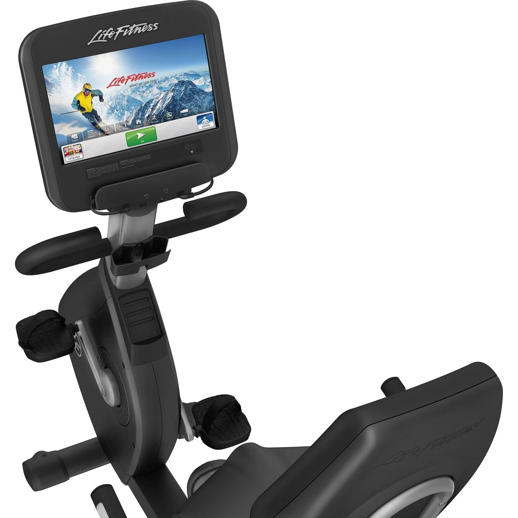 Life Fitness Discover SE 95R Elevation Recumbent Bike (Refurbished)