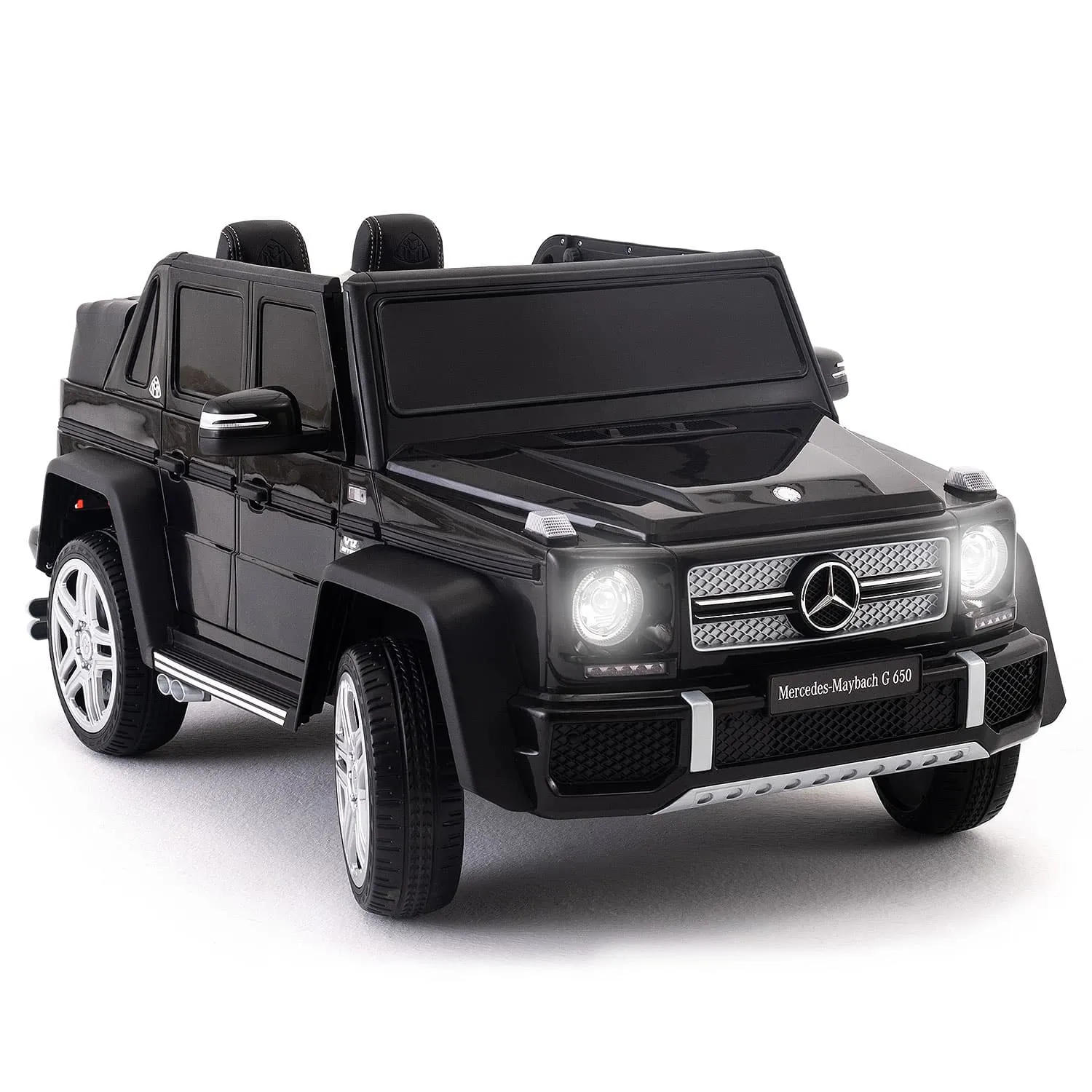 Mercedes Maybach G650 12v Kids Ride-on Car With Parental Remote | Black