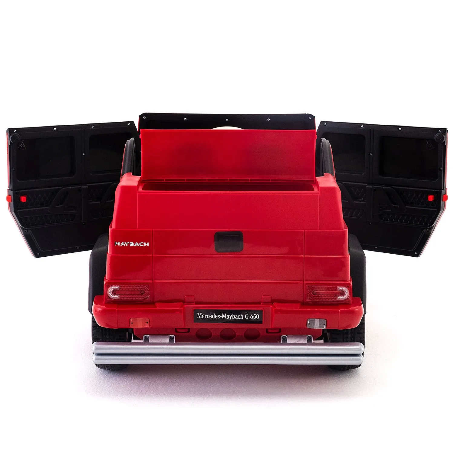 Mercedes Maybach G650 12v Kids Ride-on Car With Parental Remote | Cherry Red