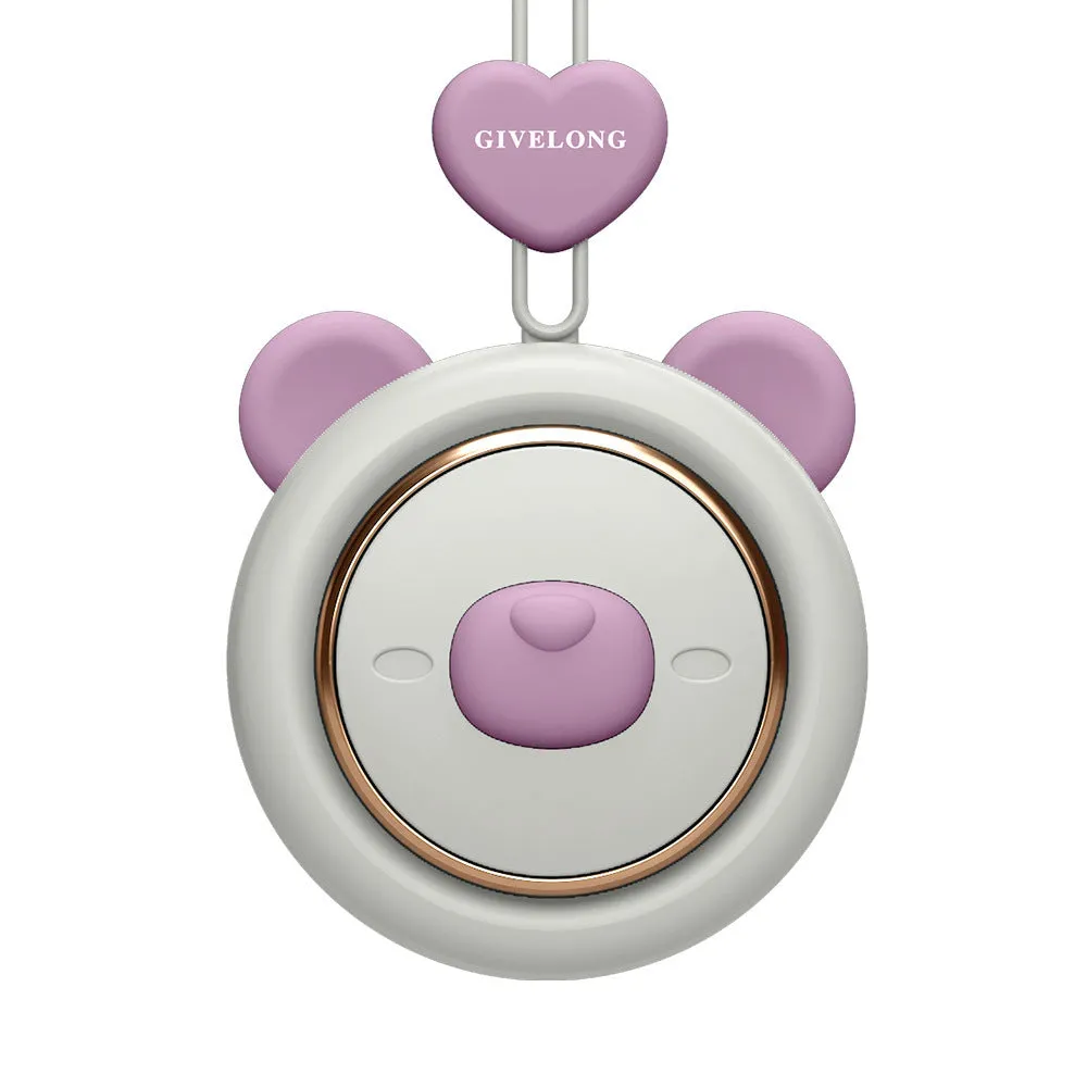 Mini Bladeless Neck Band Fan Hands-free Cute