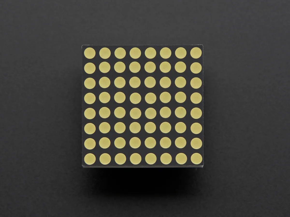 Miniature Ultra-Bright 8x8 White LED Matrix