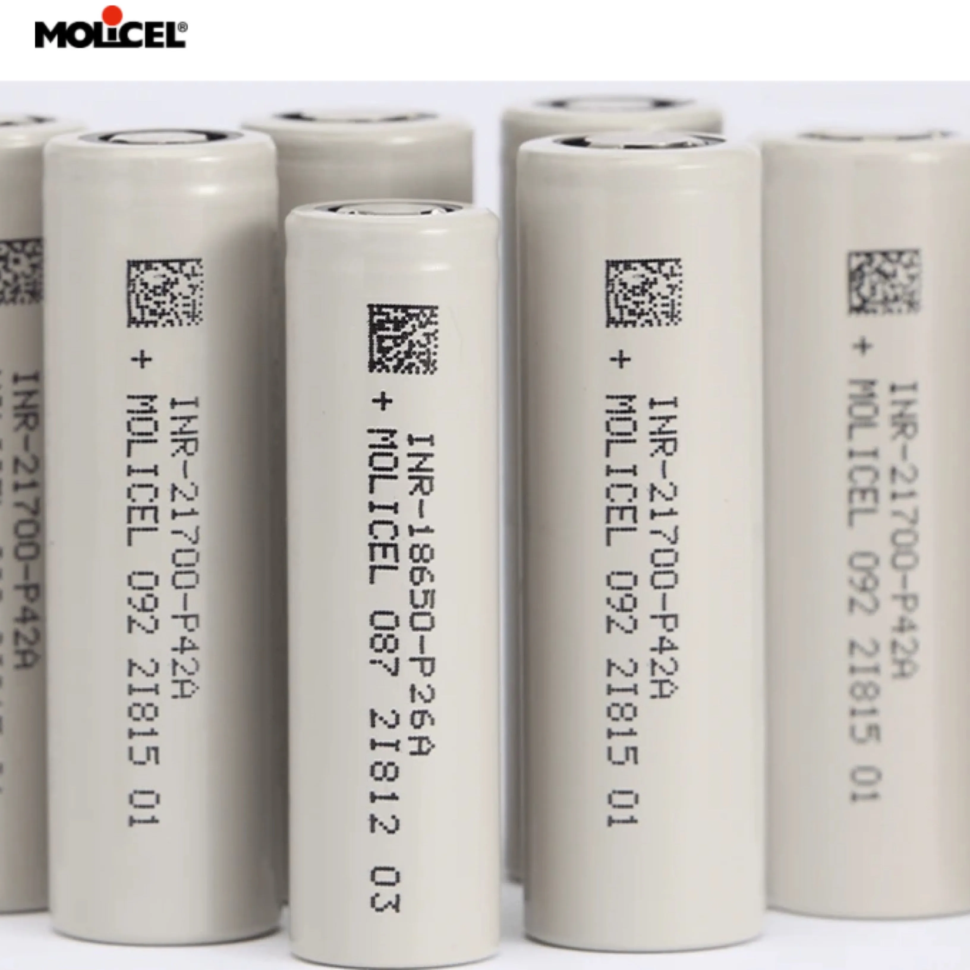 Molicel P42A INR21700 4200mAh 3.6V 45A Rechargeable Li-ion  Battery