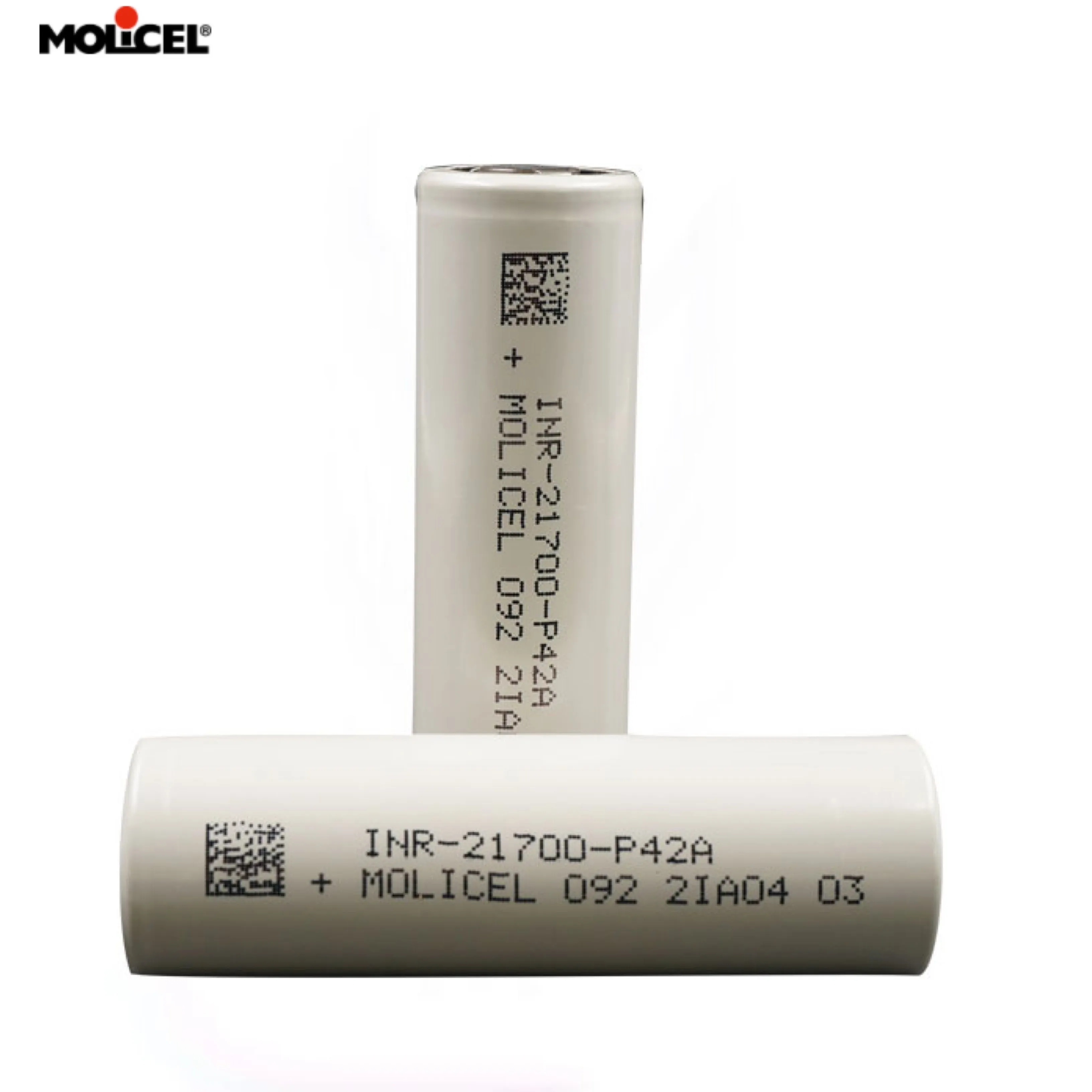 Molicel P42A INR21700 4200mAh 3.6V 45A Rechargeable Li-ion  Battery