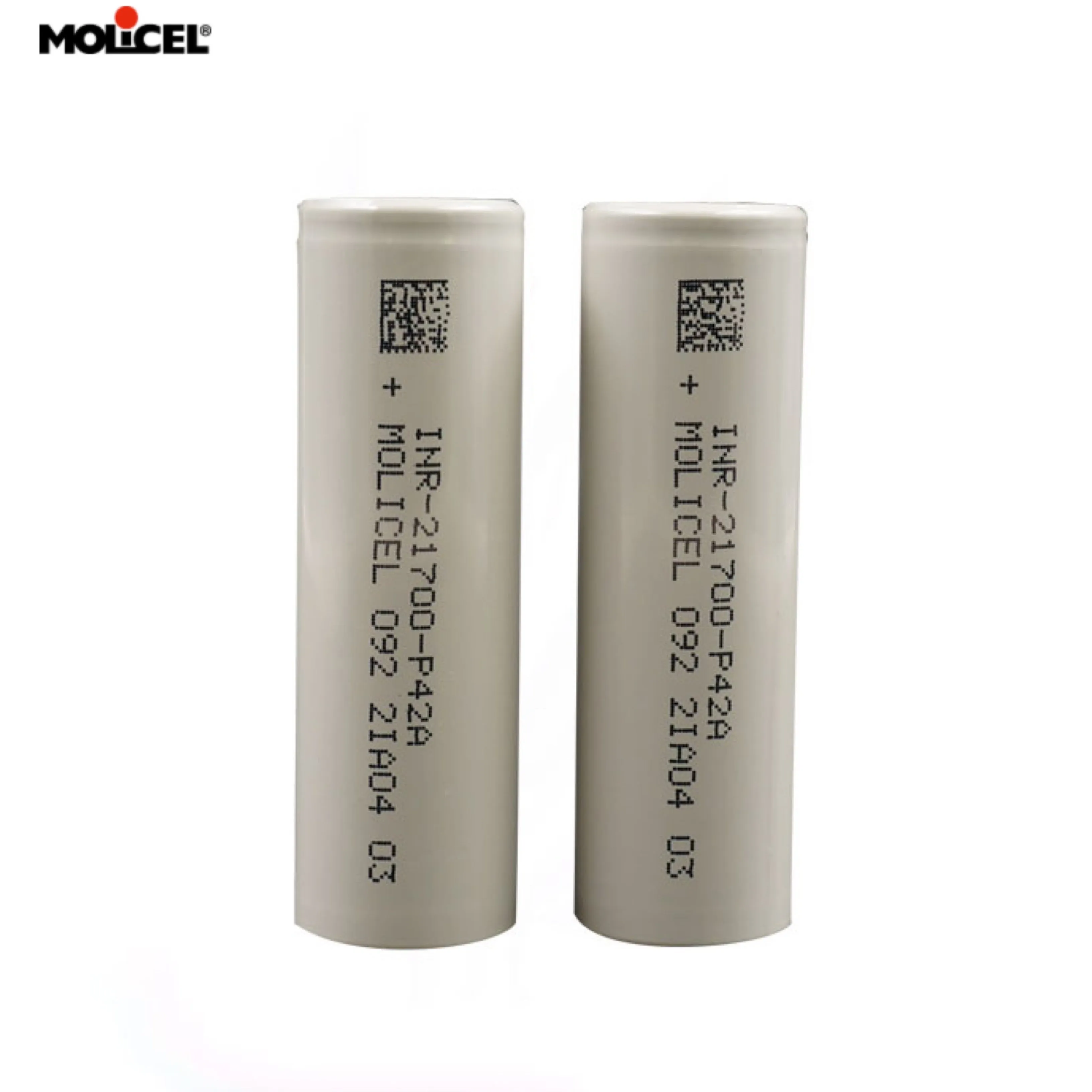 Molicel P42A INR21700 4200mAh 3.6V 45A Rechargeable Li-ion  Battery