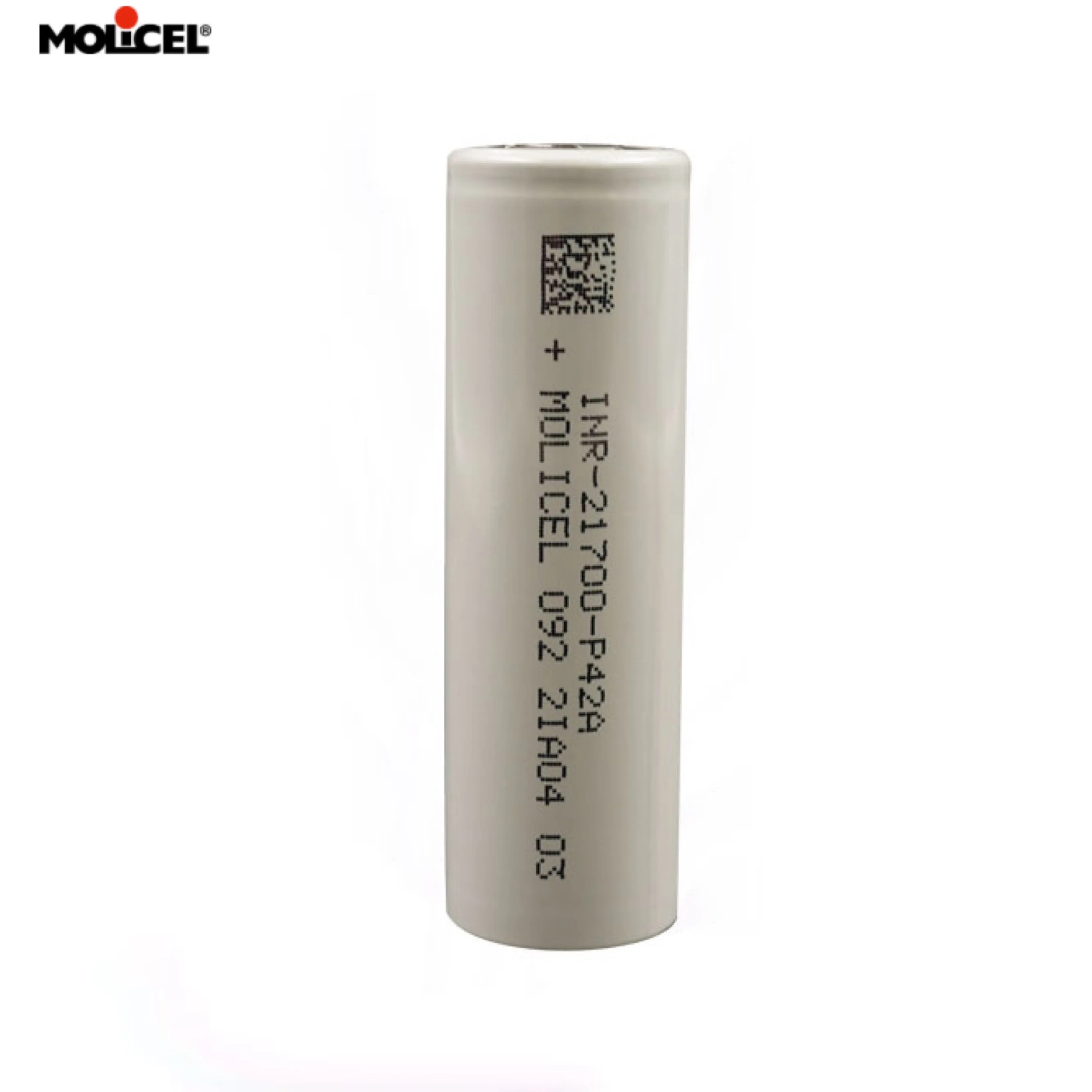 Molicel P42A INR21700 4200mAh 3.6V 45A Rechargeable Li-ion  Battery