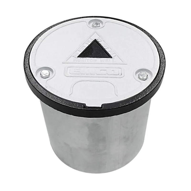 Monitoring Manhole Cover, Round 8" x 8", 3-Bolts